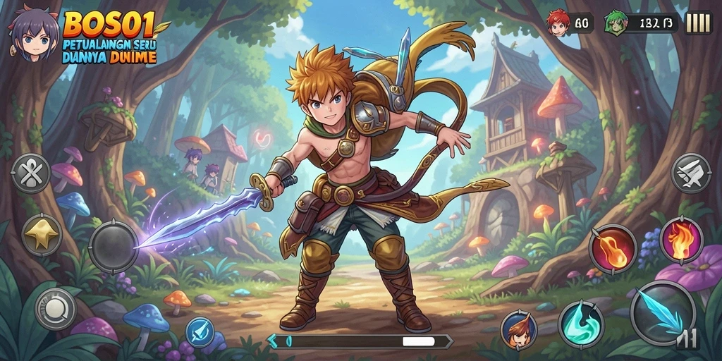 Tampilan menakjubkan dari gameplay <strong>BOS01</strong> yang penuh aksi.