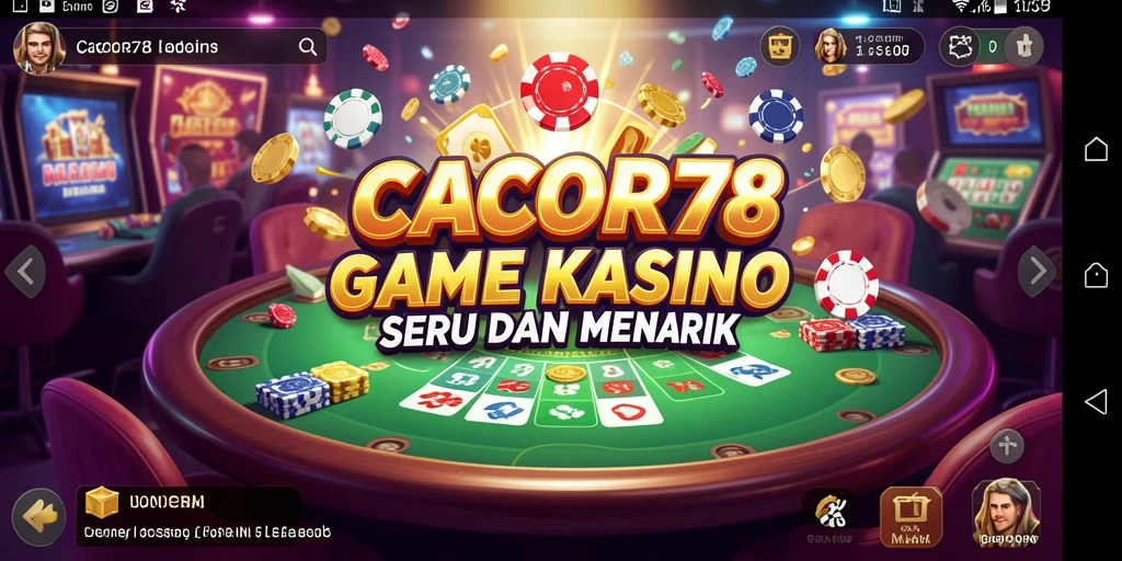 Gameplay seru dan menarik di CACOR78 dengan peluang menang besar.