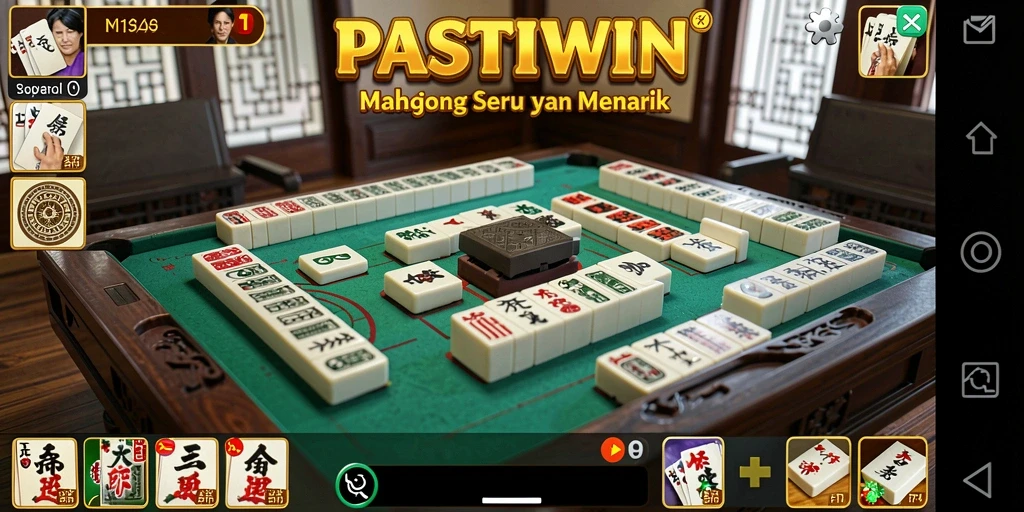 Tampilan gameplay PASTIWIN yang menarik dan penuh warna.