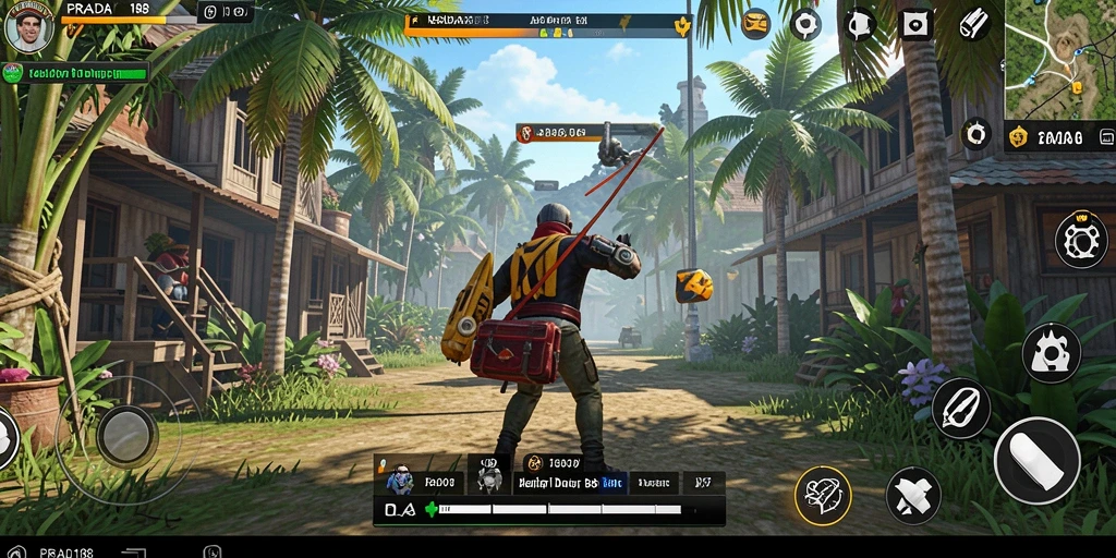 Gameplay PRADA188 menampilkan dunia yang luas dan interaktif.