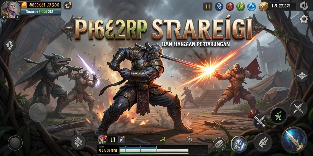 Tampilan screen gameplay RP62RP menunjukkan intensitas pertempuran strategi.