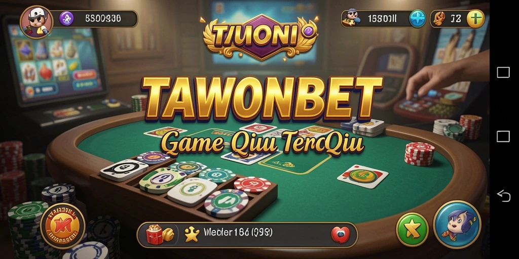 Gameplay QiuQiu yang seru dan kompetitif di TAWONBET.