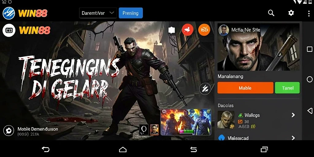 Tangkapan layar gameplay WIN88 yang menakutkan dan mendebarkan.