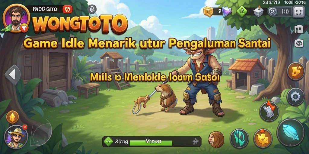 Tampilan gameplay WONGTOTO yang atraktif dan interaktif.